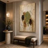 Verdant Whisper - hand-painted oil painting on canvas by Realoilart
