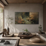 Hidden Marsh — hand-painted oil painting on canvas