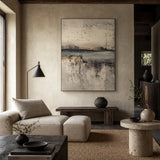 Weathered Horizon — hand-painted oil painting on canvas