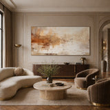 Warm Reverie — hand-painted oil painting on canvas