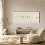Passing Silence — hand-painted oil painting on canvas