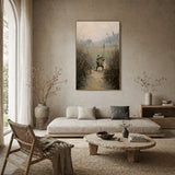 Little Wanderer — hand-painted oil painting on canvas