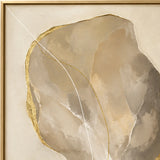 Quartz Repose abstract oil painting, hand-painted on canvas