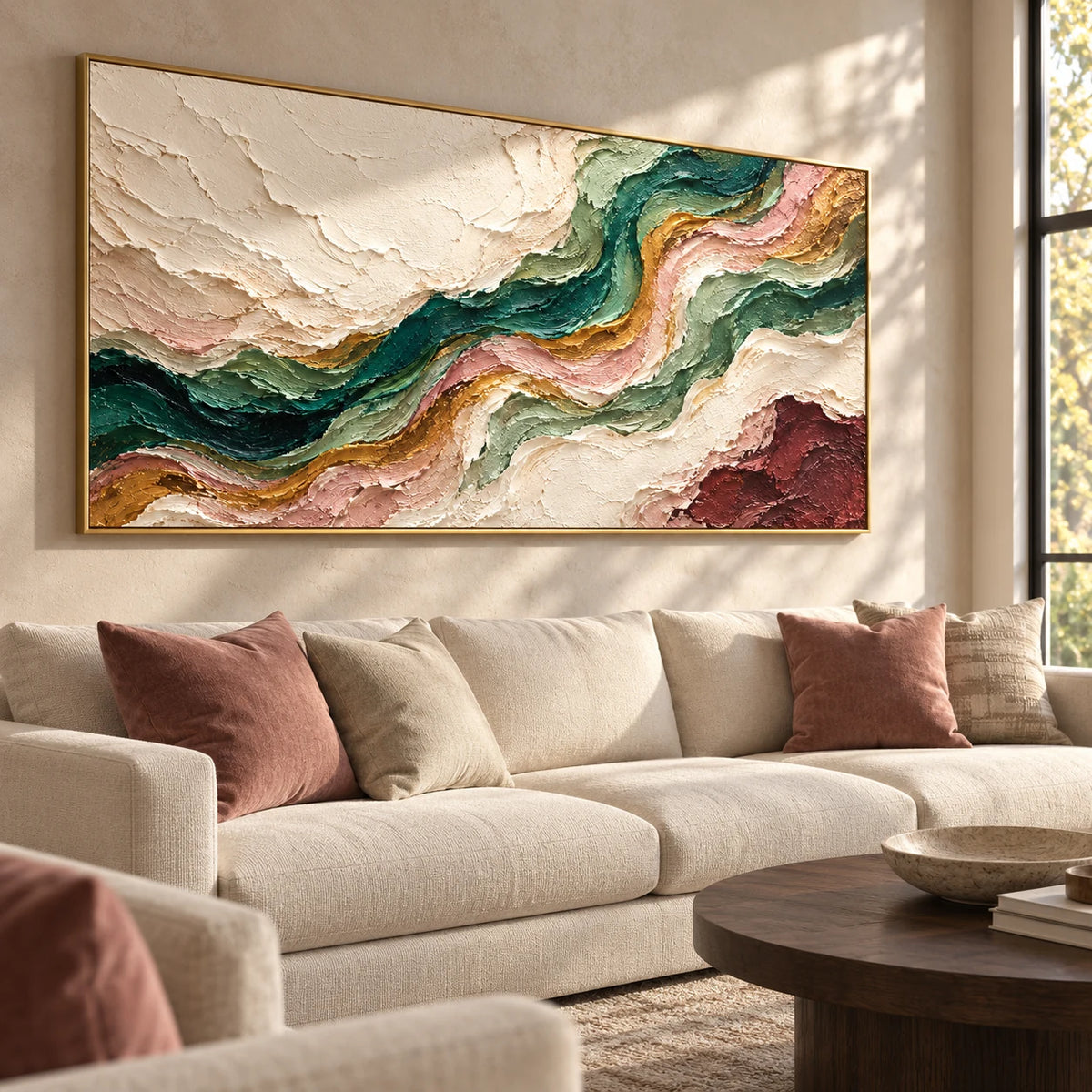 Jade Undertow - living room, left view