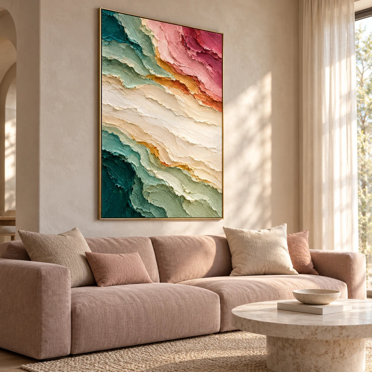 Rosewater Passage - living room, left view