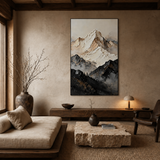 Summit Veil — hand-painted oil painting on canvas