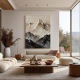 Summit Veil — hand-painted oil painting on canvas