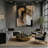 Earthen Passage — hand-painted oil painting on canvas