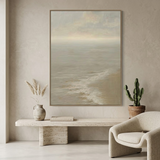 Fading Tide — hand-painted oil painting on canvas