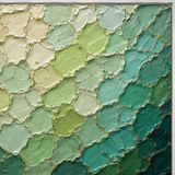 Jade Current - hand-painted oil painting on canvas by Realoilart