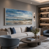 Coastal Drift - hand-painted oil painting on canvas by Realoilart