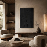 Shadow Rhythm — hand-painted oil painting on canvas