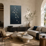 Silent Migration — hand-painted oil painting on canvas