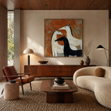 Three Graces — hand-painted oil painting on canvas