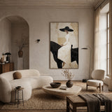 The Quiet Rider — hand-painted oil painting on canvas