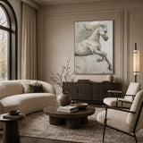 Spirit in Motion — hand-painted oil painting on canvas