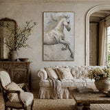 Spirit in Motion — hand-painted oil painting on canvas