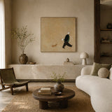 Quiet Stroll — hand-painted oil painting on canvas