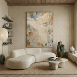 Soft Awakening — hand-painted oil painting on canvas
