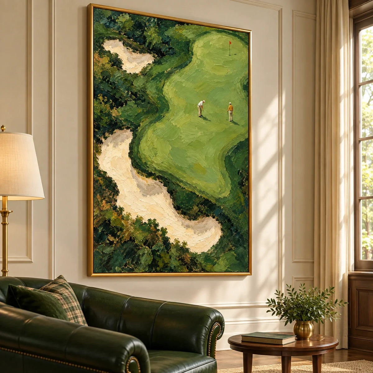 Fairways at Rest displayed in an interior — Left01 room view