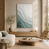 Tidal Calm — hand-painted oil painting on canvas