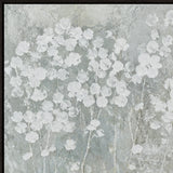 Meadow Hush abstract oil painting, hand-painted on canvas