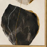 Quartz Repose abstract oil painting, hand-painted on canvas