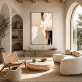 Ember Light — hand-painted oil painting on canvas