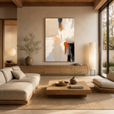 Ember Light — hand-painted oil painting on canvas