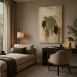 Verdant Whisper - hand-painted oil painting on canvas by Realoilart