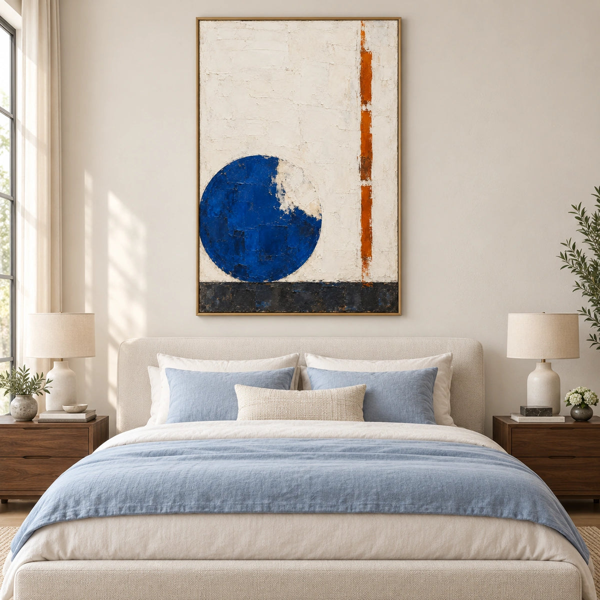 Rust and Blue — Front room view