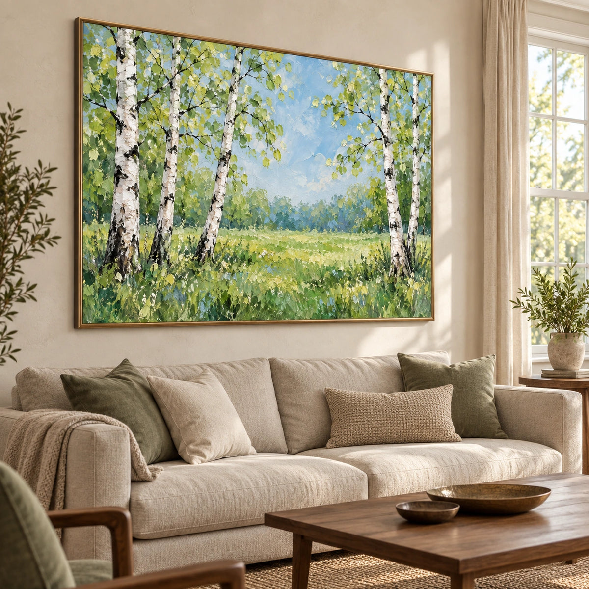 Among the Birches — Left01 room view