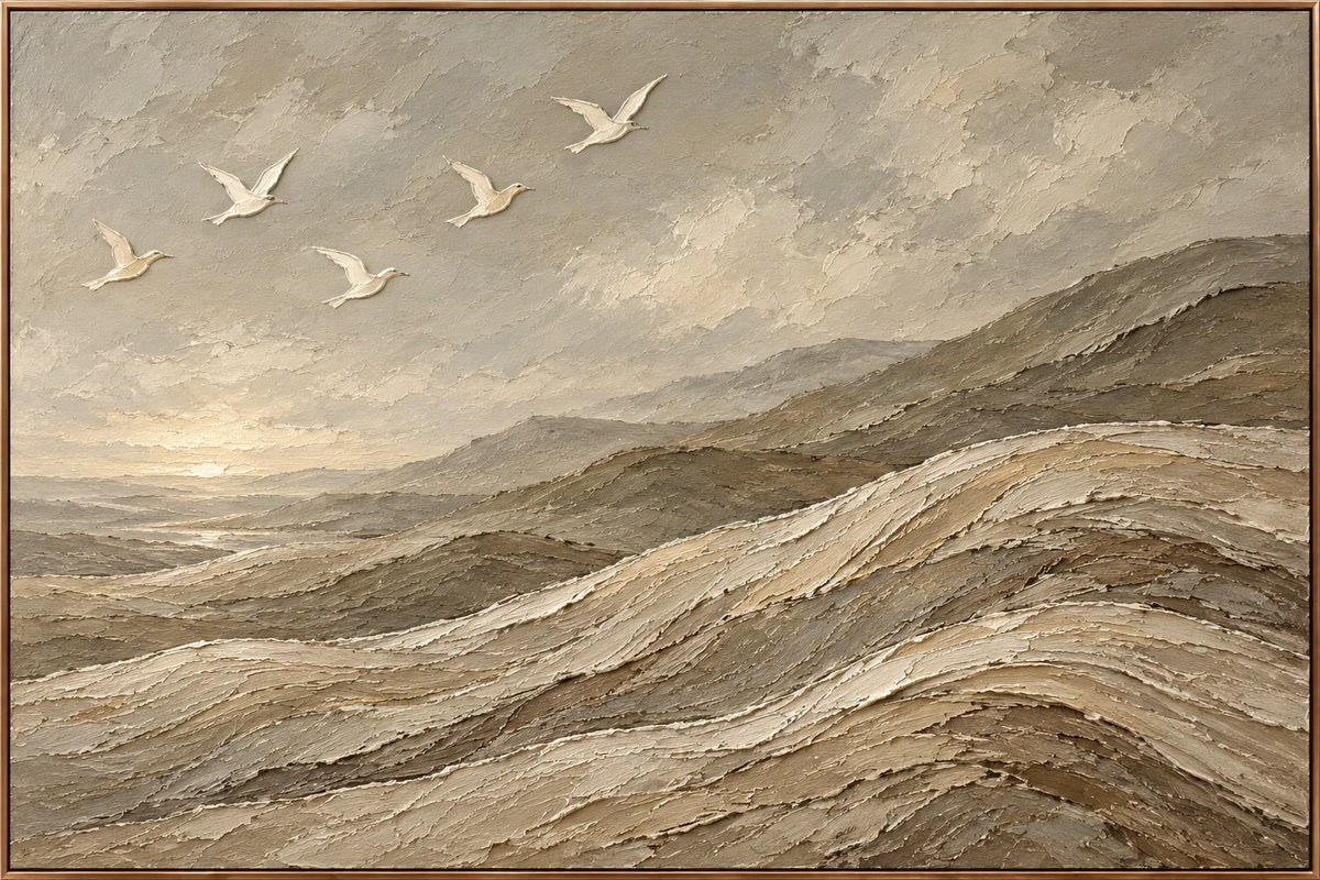 Above the Ridges - original oil painting