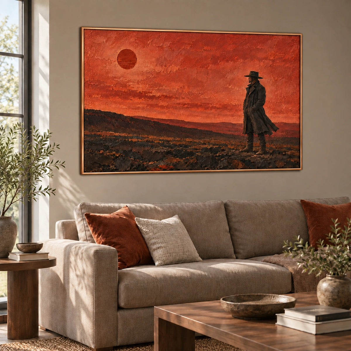 Rust Red Sun - Left01 room view