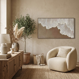 Sandy Whisper — hand-painted oil painting on canvas