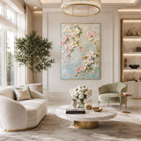 Spring Blossom — hand-painted oil painting on canvas