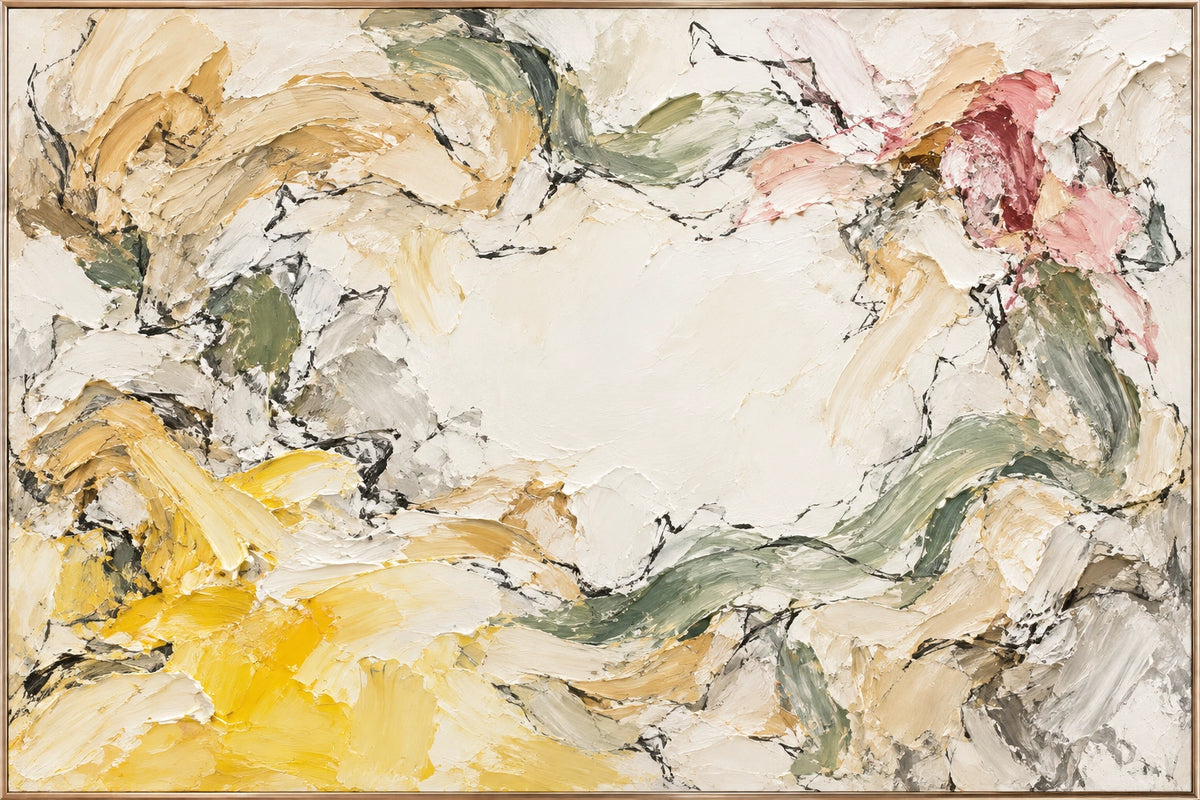 Wandering Color — Abstract oil painting