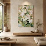 Garden Elegance — hand-painted oil painting on canvas