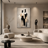 Quiet Companions — hand-painted oil painting on canvas