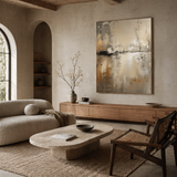 Soft Reflection — hand-painted oil painting on canvas