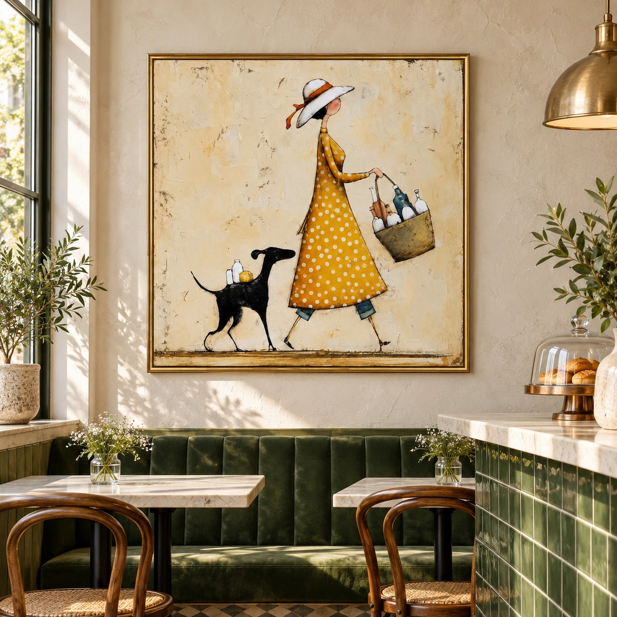 Market Companion - Front interior scene