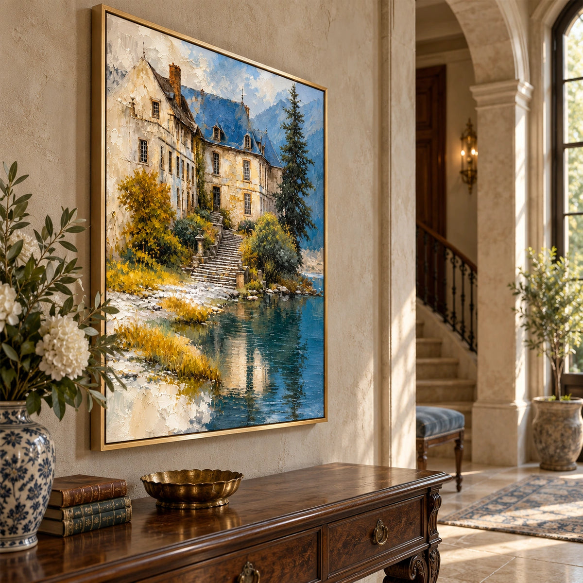 Lakeside Chateau - Left01 interior view