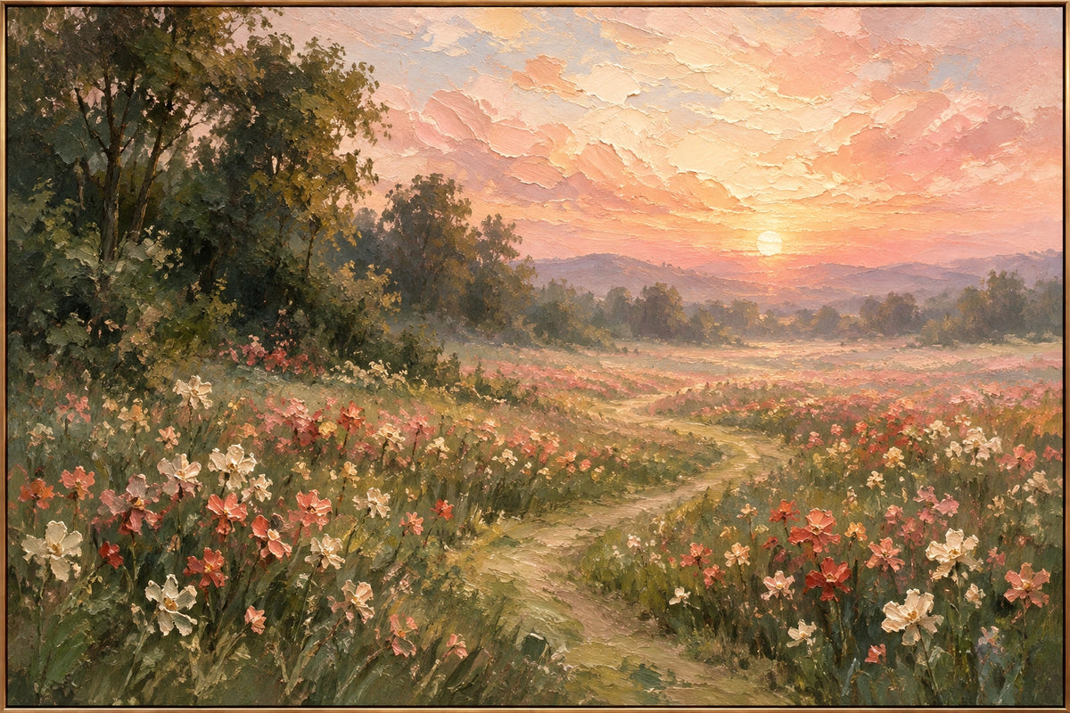 Meadow Afterglow — full artwork