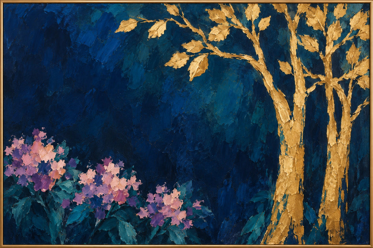 Indigo Garden — full artwork