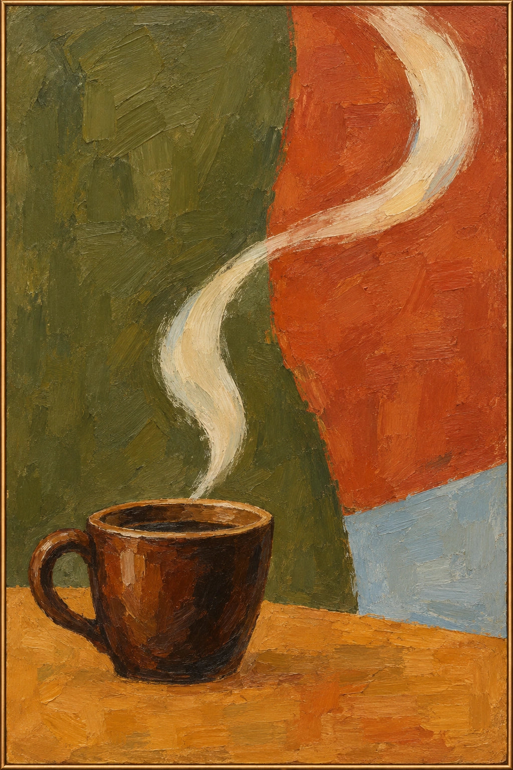 Ochre Morning — full artwork