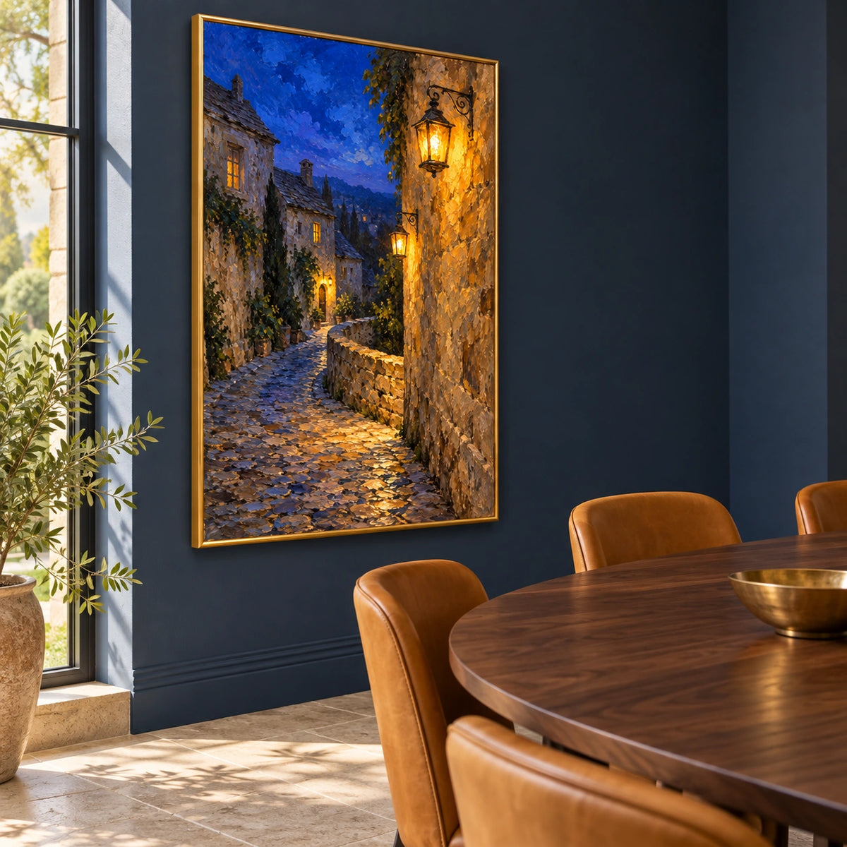 Lantern Lane displayed in a dining room — Left01 room view