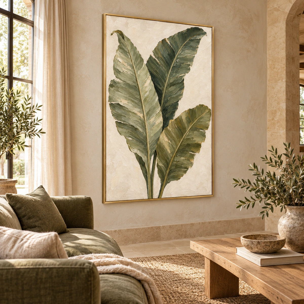 Still Air displayed in a living room — Left01 room view