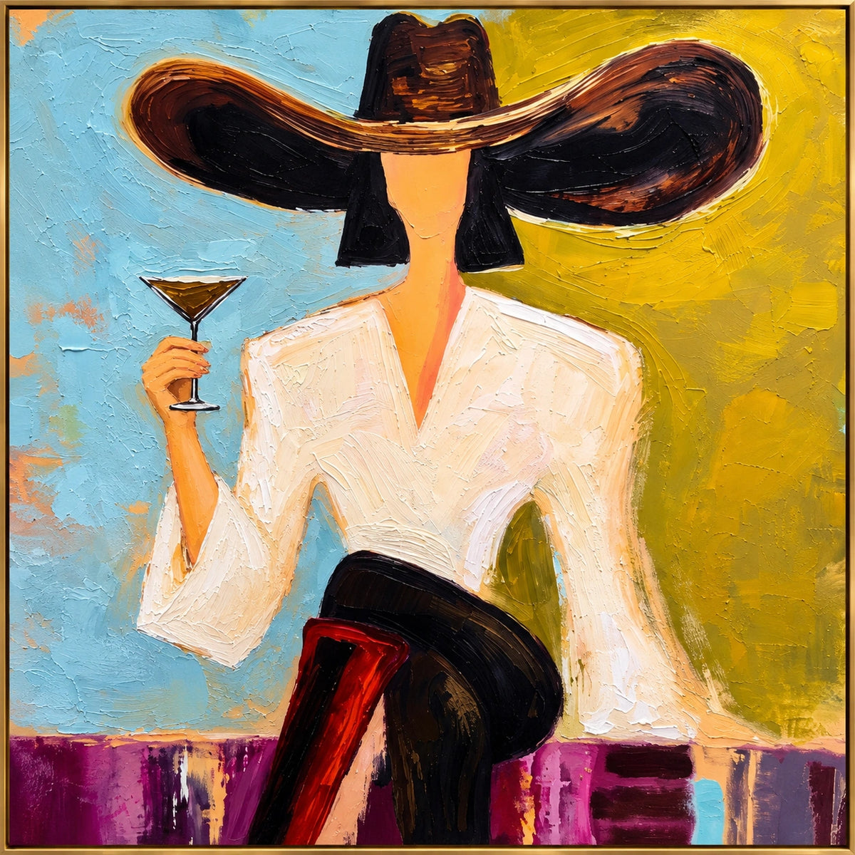 Velvet Hour — full hand-painted oil artwork