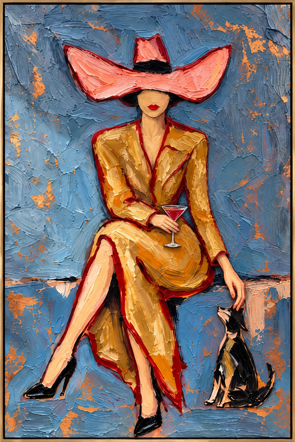 Rose Reverie — full hand-painted oil artwork