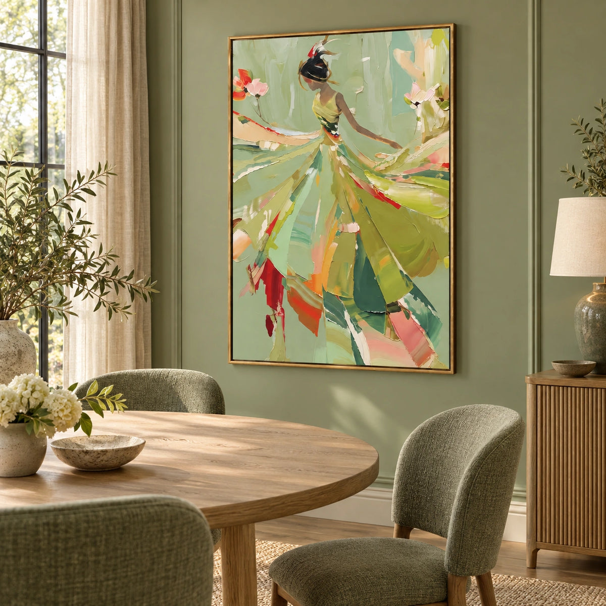 581 painting in interior view scene-4-right